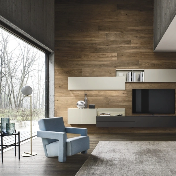 Parete Attrezzata Lampo 019 di Sangiacomo