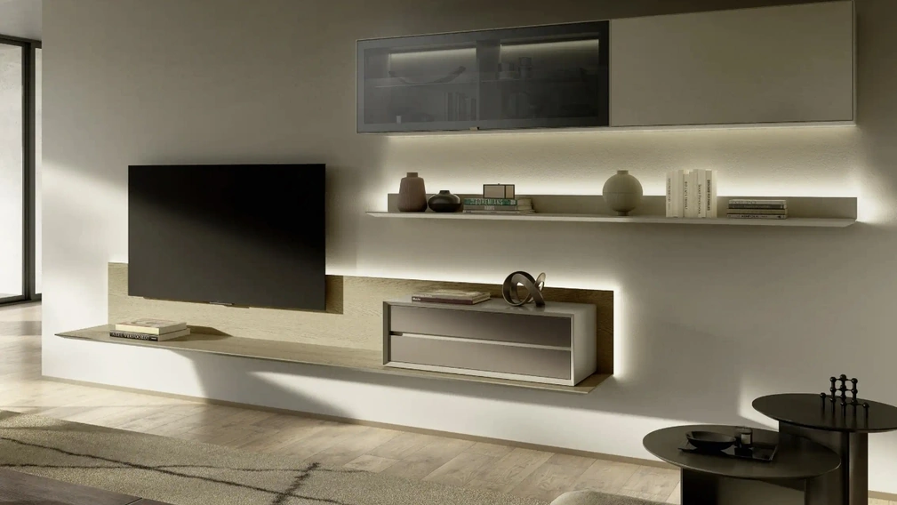 Parete Attrezzata Domino 02 di Sangiacomo