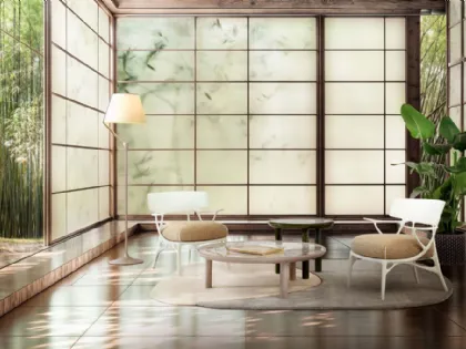 Poltroncina in tecnopolimero termoplastico AI Lounge di Kartell
