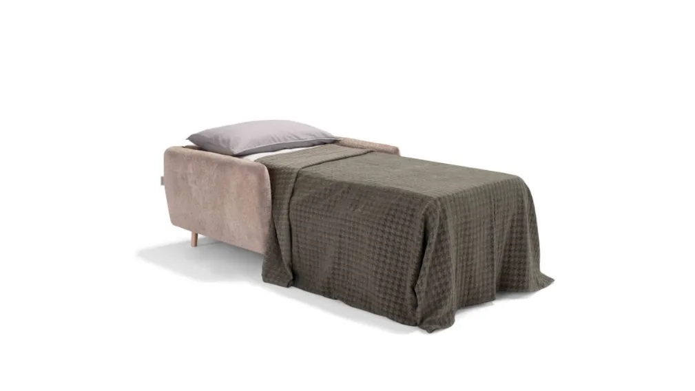 Poltrona letto in tessuto imbottito Ghali di Dienne Salotti