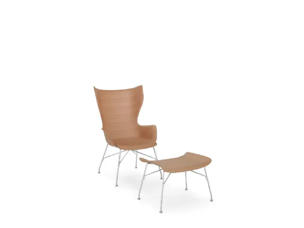 Poltroncina K Wood di Kartell