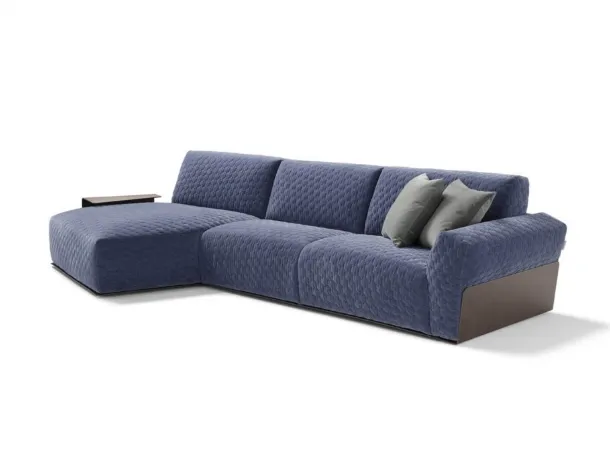 Divano letto con penisola Bubble Diamond di Dienne Salotti
