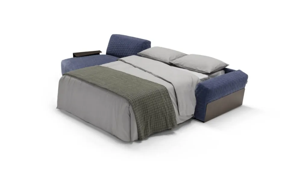 Divano letto con penisola Bubble Diamond di Dienne Salotti
