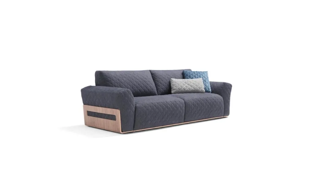 Divano letto lineare Bubble Diamond di Dienne Salotti