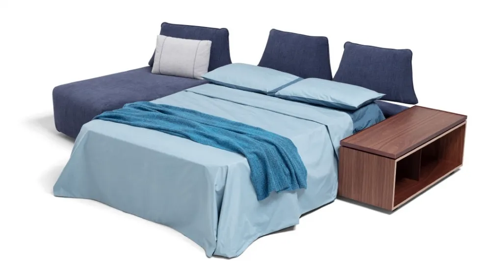 Divano letto con penisola Key di Dienne Salotti