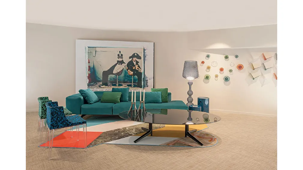 Divano Largo Ottoman di Kartell