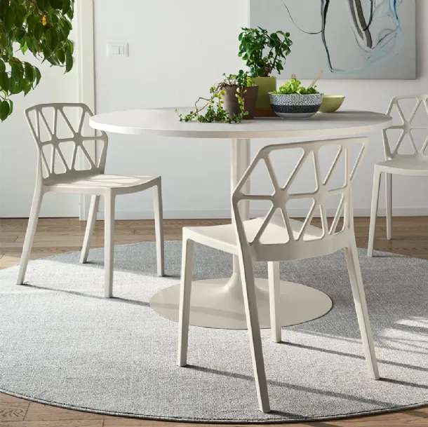 Sedia di design in polipropilene Alchemia di Connubia