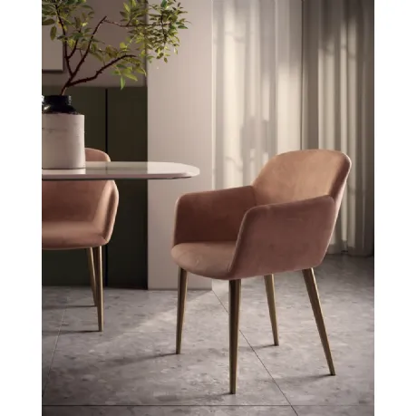 Sedia in nappa Cecilia de Di Lazzaro