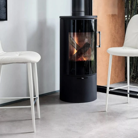 Sgabello in ecopelle Chantal di Bontempi