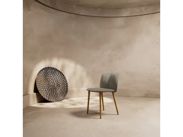 Sedia Mentha Pop in tessuto imbottito di Scab Design
