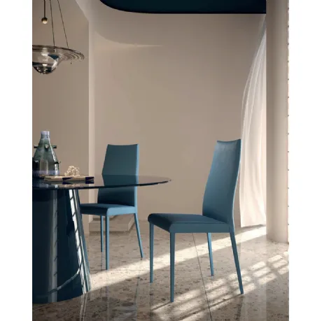 Sedia in pelle Nice de Di Lazzaro