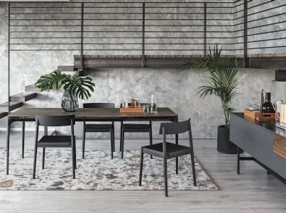 Sedia in legno impilabile Scandia di Calligaris