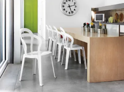Sedia in plastica Titì di Scab Design