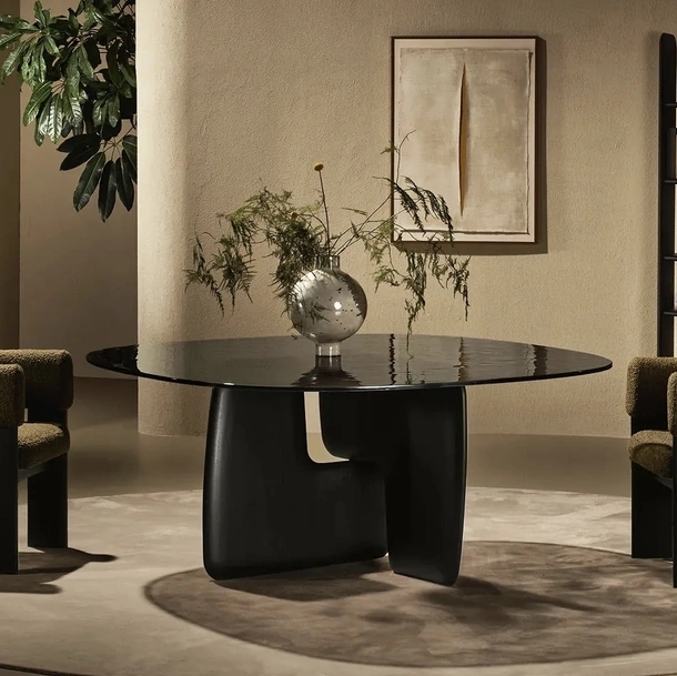 Tavolo Balance Glass di Nature Design