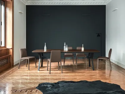 Tavolo Iron in Rovere Termotrattato di Sangiacomo