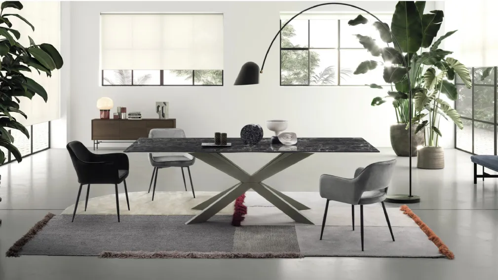 Tavolo Piano Manhattan My Glass di Devina Nais