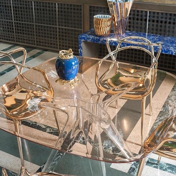 Tavolo Sir Gio Quadrato di Kartell