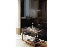 Carrello Mojito Wood di Cattelan: accessori casa di design e complementi unici per il tuo spazio