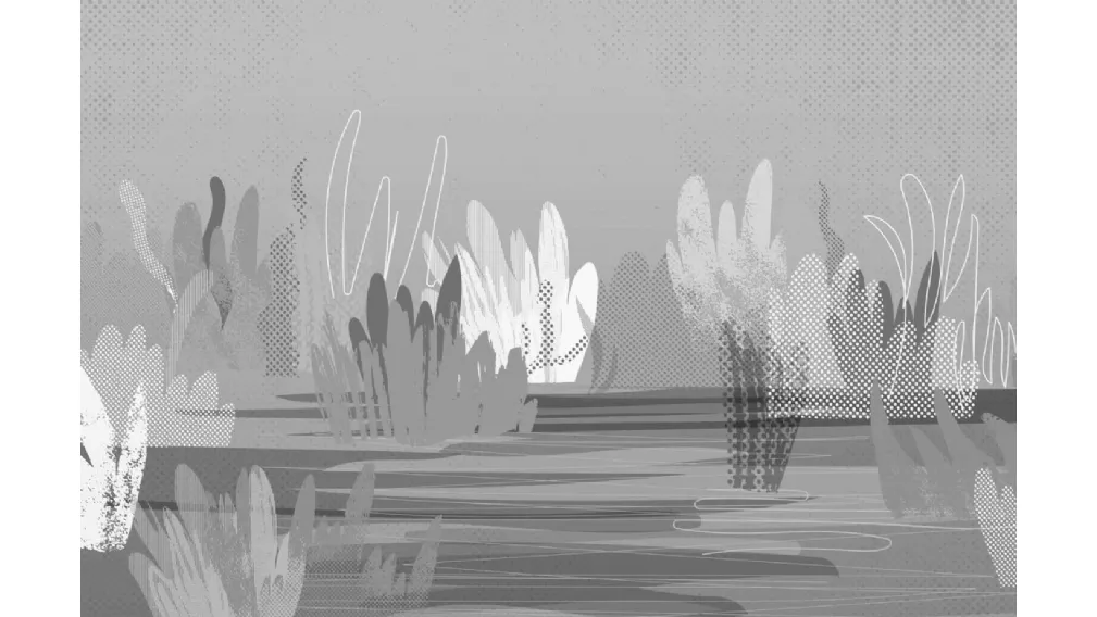 WALLPAPER DOODLE FOREST