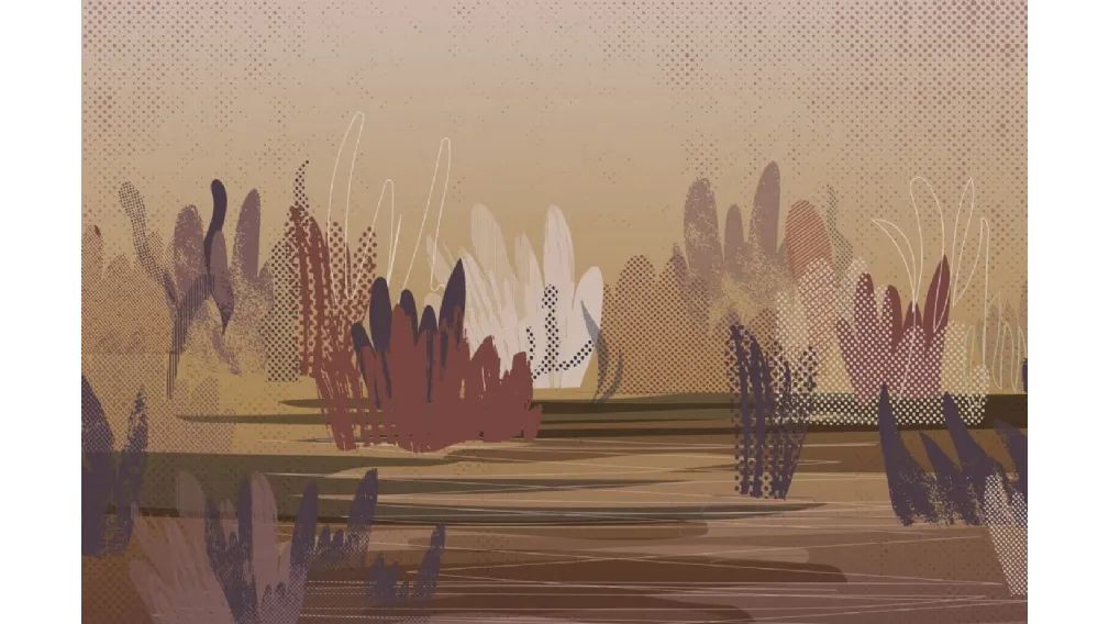 WALLPAPER DOODLE FOREST
