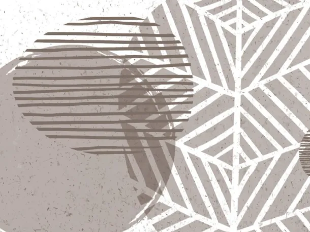 WALLPAPER TRIBAL LEAF