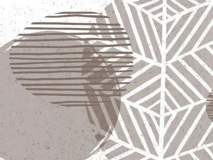WALLPAPER TRIBAL LEAF