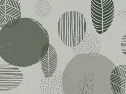 H1: scopri la carta da parati Wallpaper Tribal Leaf Pattern di Egoitaliano - trasforma la tua casa