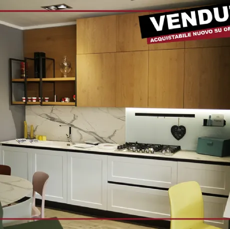 CUCINA ARREDO 3 IN OFFERTA OUTLET TARANTO SALDI SAN GIORGIO IONICO MODELLO FRAME ASIA