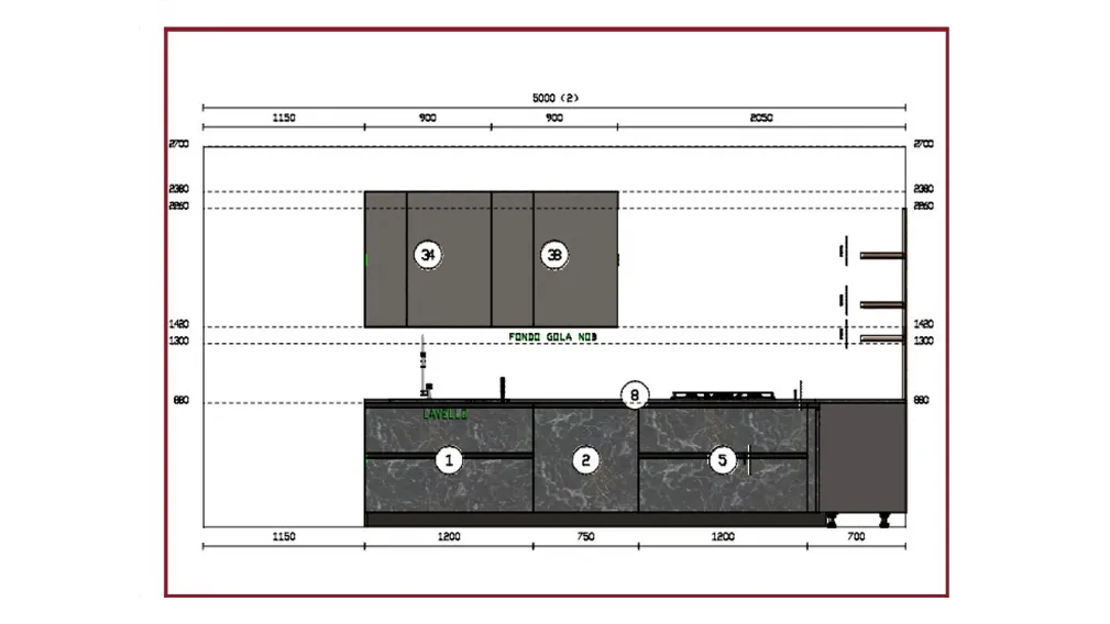 cucina modello kalì profilo di arredo3 san giorgio ionico angolare moderna saldi outlet sconti taranto cucine classiche arredamento interni