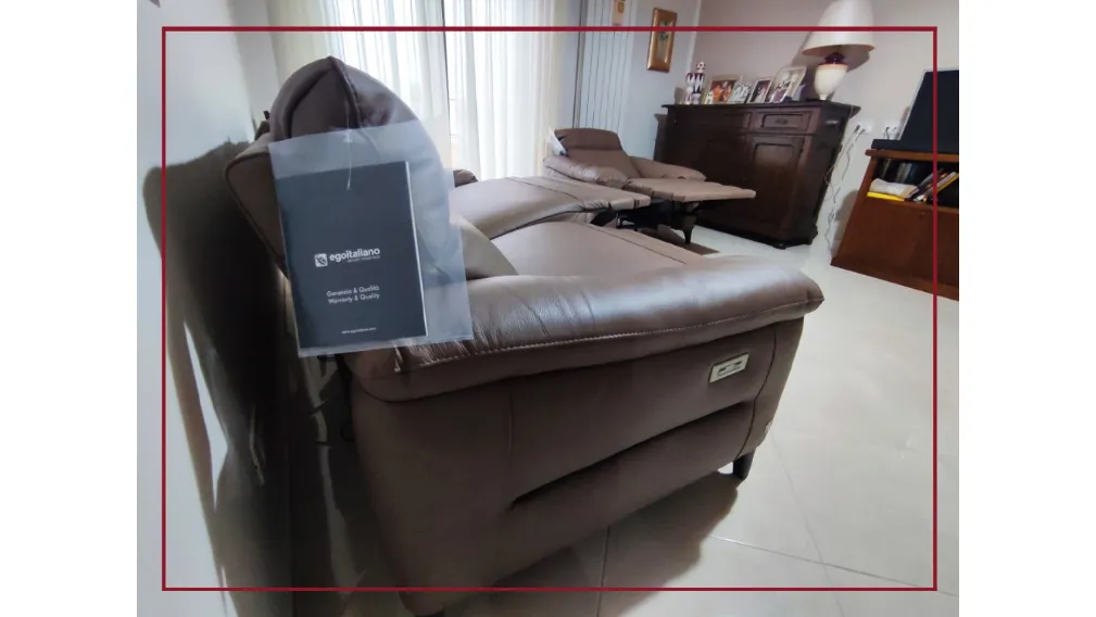 Per un maggiore #RELAX, è sempre meglio scegliere le sedute con movimentazione elettrica. ​​​​​​​E' quello che hanno scelto i nostri clienti per il divano e poltrona modello #OLIVER in pelle. CASARREDO caiazzo taranto saldi outlet san giorgio ionico arred