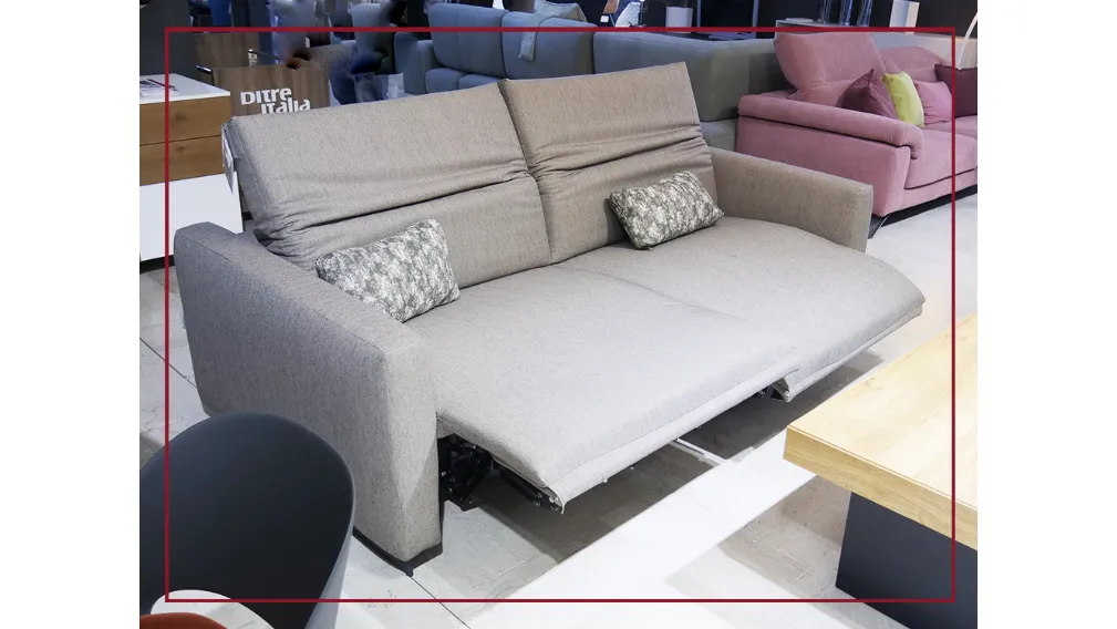 DIVANO MODELLO DUO DIENNE SALOTTI DIVANO LETTO SEDUTE RELAX EXPO OUTLET ESPOSIZIONE PREZZO BASSO SCONTI SAN GIORGIO IONICO TARANTO SALDI CASARREDO CAIAZZO