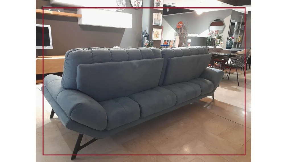 DIVANO FRANCO FERRI MODELLO SPIGA in tessuto casarredo caiazzo outlet arredamento interni san giorgio ionico black friday taranto sconti convenienza 