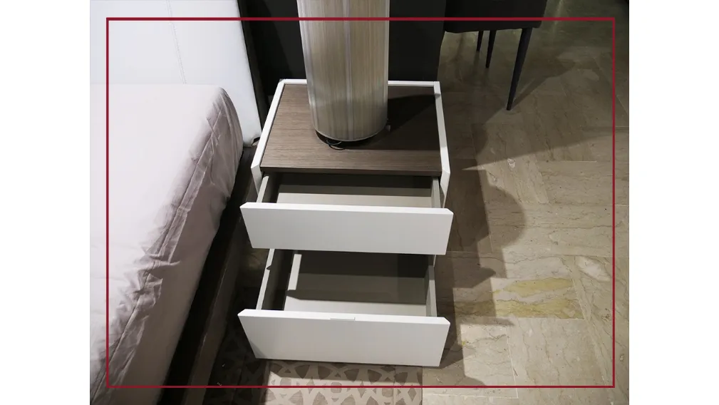 gruppo letto comò copmodini modello cidori sangiacomo outlet sconti casarredo caiazzo taranto saldi