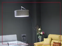 LAMPADA DUCK CON STRUTTURA IN METALLO VERNICIATO