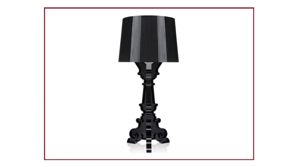 LAMPADA BOURGIE NERO LUCIDO saldi autunnali san giorgio ionico saldi estivi taranto black friday illuminazione lampade lampadari mobili dsign occasioni puglia outlet arredamento design kartell bourgiemania