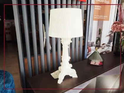 BOURGIE WHITE AND GOLD DI KARTELL LIMITED EDITION LAMPADA BOURGIE NERO LUCIDO saldi autunnali san giorgio ionico saldi estivi taranto black friday illuminazione lampade lampadari mobili dsign occasioni puglia outlet arredamento design kartell bourgiemania