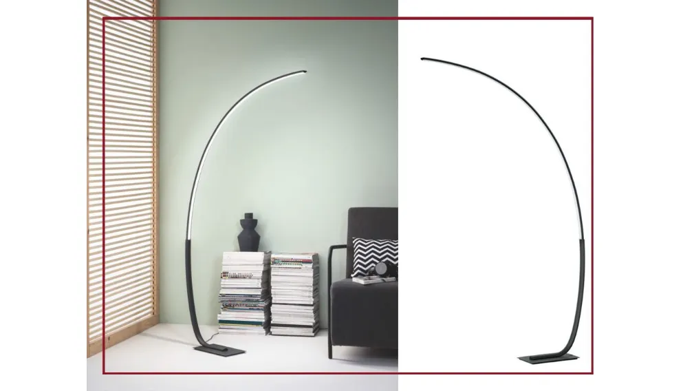 lampada ad arco keep di ondaluce led casarredo caiazzo illuminazione outlet arredamento interni taranto saldi san giorgio ionico taranto expo black friday