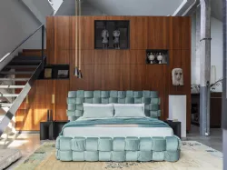 Scopri il letto matrimoniale Flirt di Mogg: perfetto per arredare casa con stile ed eleganza