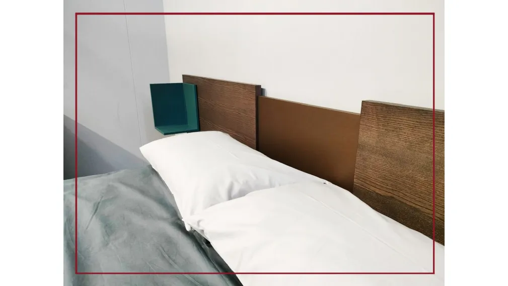 QUADRA E CUBO Un design senza tempo per un letto capace di armonizzarsi con ogni spazio, ambiente e stile di vita.