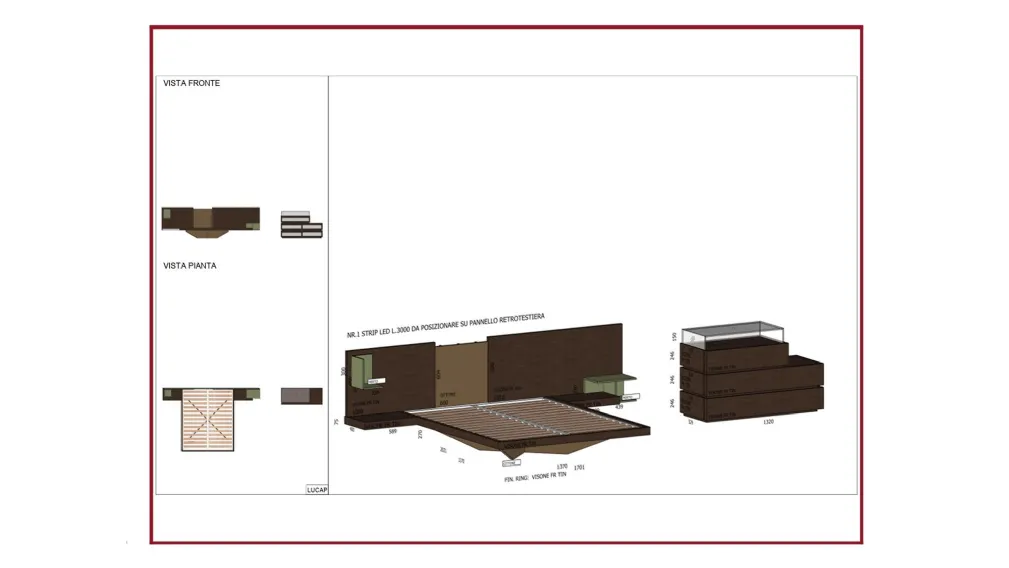 QUADRA E CUBO Un design senza tempo per un letto capace di armonizzarsi con ogni spazio, ambiente e stile di vita.