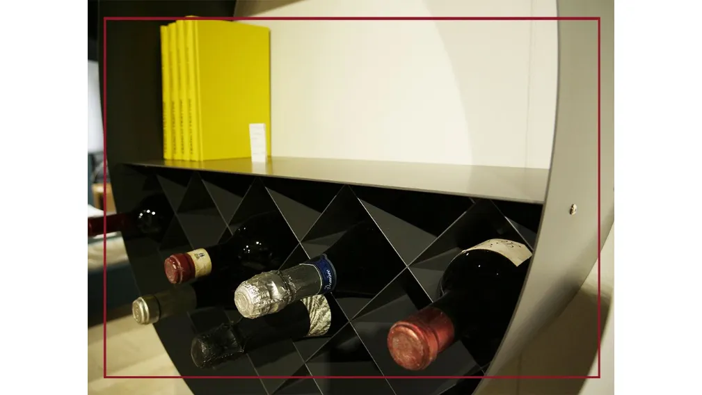 libreria porta vini modello drop di cattelan a prezzi outlet arredamento offerte su mobili design occasioni casarredo caiazzo taranto black friday san giorgio ionico outlet arredamento ikea mondo convenienza