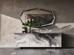 Scopri la madia Focus Crystalart di Cattelan: raffinatezza e design per l'arredamento della tua casa