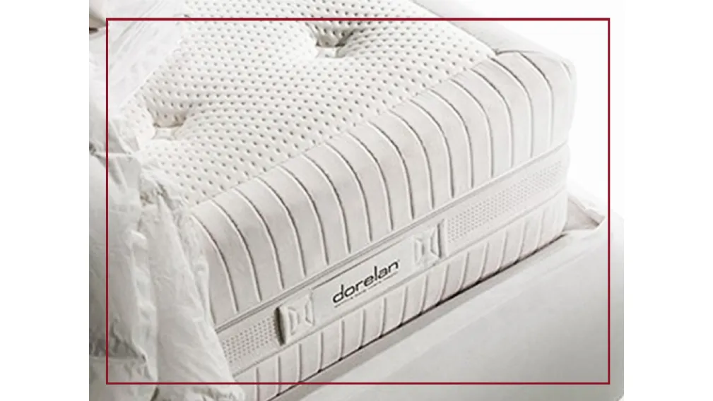 !!VIENI A PROVARLO NEL NOSTRO STORE!!  INNOVAZIONE E COMFORT PER UN DESIGN SENZA PARAGONI L'elegante rivestimento Decor, ricco di morbide fibre nobili, come la seta e il cotone organico, rendono incredibilmente fresco e piacevole il riposo su Kristal. Le 
