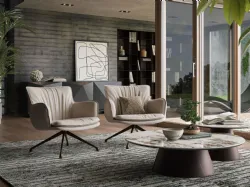 Scopri la poltrona Rhonda Lounge di Cattelan: arreda la tua casa con stile ed eleganza