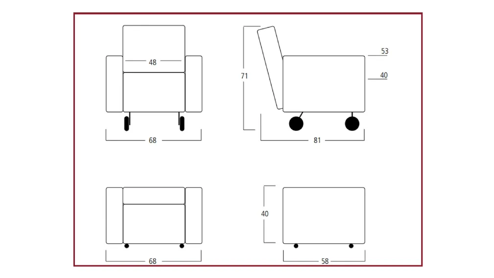 Scheda informativa del prodotto Disegnato dall’Architetto Giulio Manzoni, QQ (si pronuncia “cucu”) è il pouf che con un semplice gesto si trasforma in una simpatica poltroncina su grandi ruote d’arredo colorate. Infatti basta sollevare il cuscino di sedu