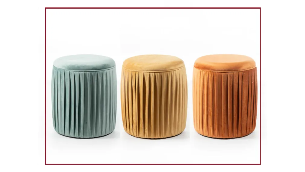 CASARREDO CAIAZZO TARANTO SAN GIORGIO IONICO PROMOZIONIN STONES POUF DIVaANI OUTLET Scopri imbottiti in metallo: scopri Pouf Cora e valorizza i tuoi locali Questa proposta di Pouf Cora di Stones in tessuto è, tra uno dei differenti modelli di Salotti mode