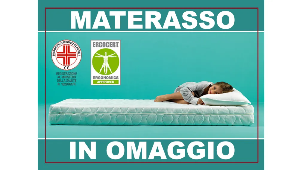 moretti compact materasso in omaggio casarredo caiazzo taranto san giorgio ionico cameretta bambini