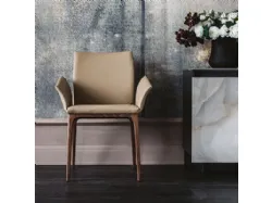 Sedia Arcadia con braccioli di Cattelan: eleganza e comfort per il tuo arredamento casa