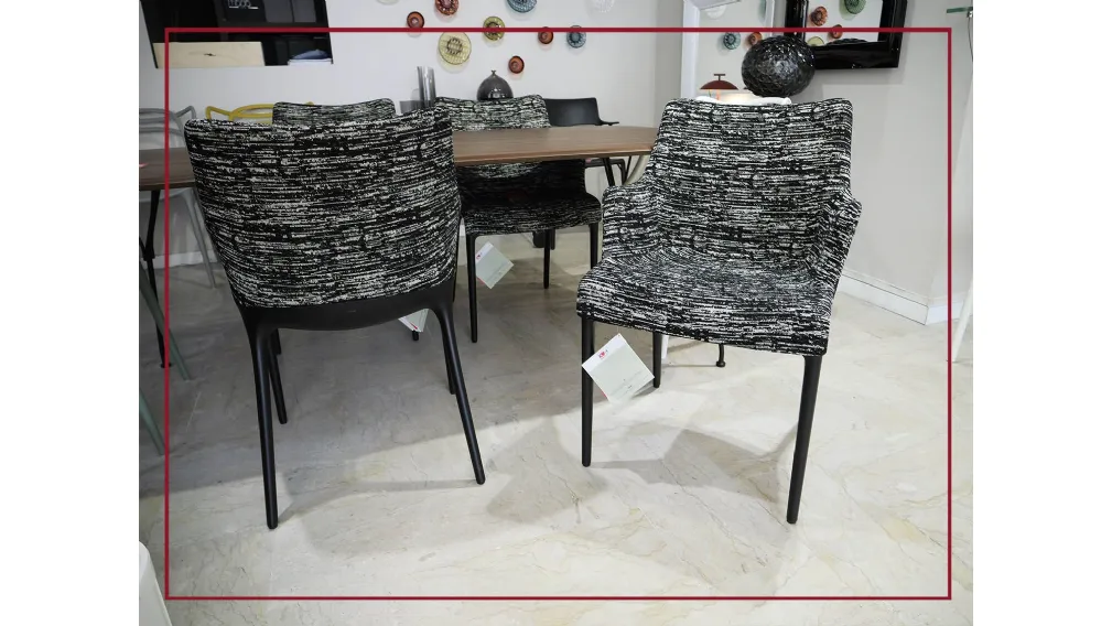 SEDIA POLTRONCINA ELEGANZA NIA DI KARTELL IN TESSUTO RICICLATO CASARREDO CAIAZZO TARANTO SALDI SAN GIORGIO IONICO TARANTO BLACK FRIDAY