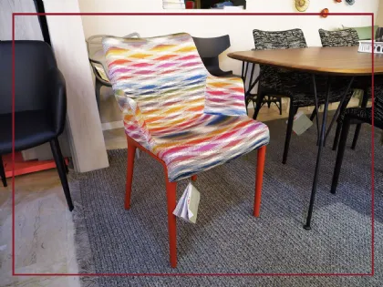 ELEGANZA NIA MISSONI SEDIA POLTRONCINA ELEGANZA NIA DI KARTELL IN TESSUTO RICICLATO CASARREDO CAIAZZO TARANTO SALDI SAN GIORGIO IONICO TARANTO BLACK FRIDAY